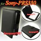 BLACK LEATHER CASE COVER fr SONY PRS 350 PRS350 eREADER