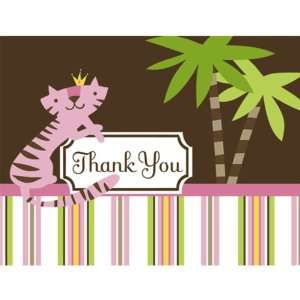  Queen of the Jungle Thank You Notes 8ct Toys & Games