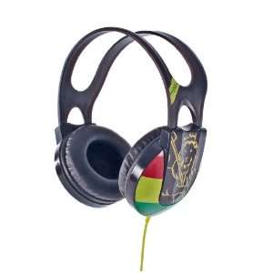  Skullcandy Brickyard Rasta Headphones Electronics