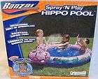 BANZAI SPRAY N PLAY HIPPO POOL WITH SPRINKLERS 75 X 6