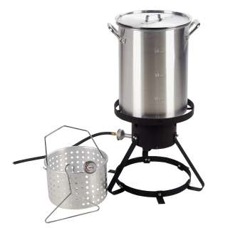   Tool Company 80600120 All Purpose Turkey Fryer Boiling Pot Kit  