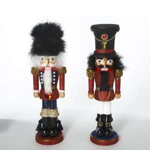   Hollywood Nutcracker Soldier With Black Hat Christmas Figurines 15