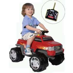   Monster Toy Truck, Battery Powered 6V   2.5 MPH, R/C Remote Control