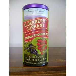 The Republic of Tea, Elderberry Currant Green Rooibos Tea (Harry 