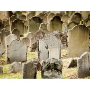 Old Cemetery in Boston Where Paul Revere is Buried, Massachusetts 