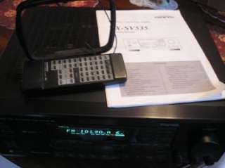 Onkyo Stereo Receiver TX SV535 5.1 Surround Sound W/ REMOTE AND MANUAL 