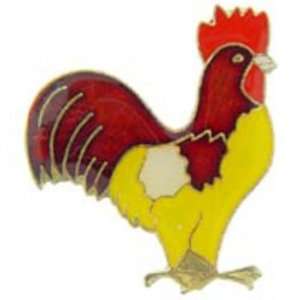  Rooster Pin 1 Arts, Crafts & Sewing