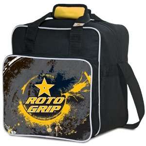  Roto Grip Single Ball Tote Yellow/Black/Charcoal Sports 