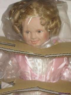 Shirley Temple Dimples Doll Danbury Mint 17 Porcelain Doll  