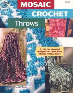 Mosaic Crochet Throws, Annies crochet patterns  