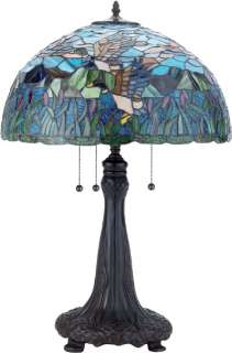 Lite Source Neka Duck Motif Tiffany Table Lamp c4858  