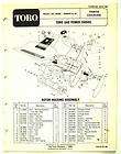 Toro Gas Power Shovel Manual Model 38350 3000001 & up