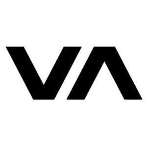  RVCA Logo Vinyl Sticker Decal White 4 Inch Arts, Crafts & Sewing