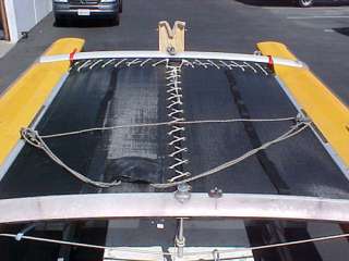 Supercat 17 Boltrope Catamaran Trampoline   Black Mesh  