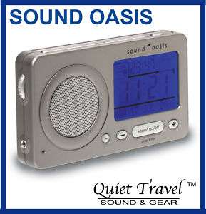 SOUND OASIS TRAVEL SOUND THERAPY SYSTEM+FREE LIGHTS OUT  