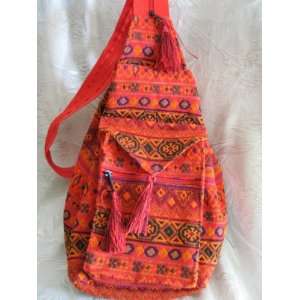   color Fabric Back Pack/Shoulder Bag Tote or Purse 
