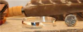 Navajo James Livingston .925 Silver Turquoise Bracelet  