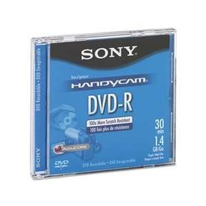   MINI (8CM) DVD R DISC, 1.4GB, 2X, W/JEWEL CASE, SILVER Electronics