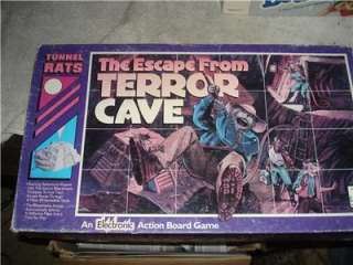 VINTAGE 1990 THE ESCAPE FROM TERROR CAVE ELECTRONIC BOARD GAME  