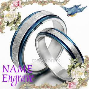   &Her Matching Wedding Engagement Bands Titanium Rings Set Sz4 13 4&6m
