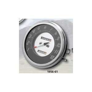  SPEEDOMETER ANTIQUE STYLE FL 56 61 FACE 21 RATIO HARLEY 