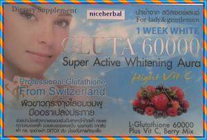   60000mg.Super Active Whitening Aura Vitamin C 1000mg Best Product