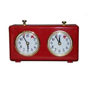    Professional Mechanical Chess Timer Clock   Red