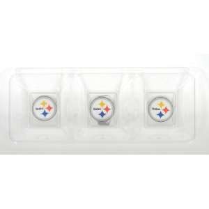 Pittsburgh Steelers Clear Snack Tray