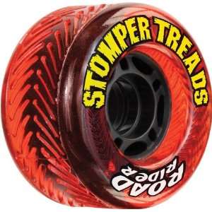 Road Rider Stomper Treads 70mm 78a Trans.red Skate Wheels 