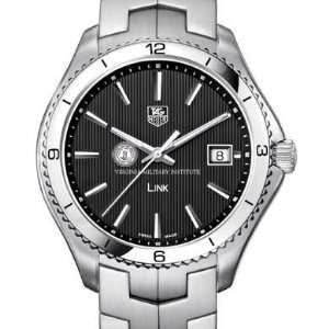  VMI TAG Heuer Mens Link Watch with Black Dial Sports 