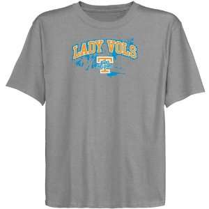 Tennessee Lady Vols Youth Ash Splatter T shirt  Sports 