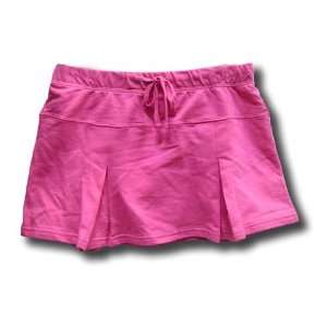  and Barrys Pink Fleece Sweat Sport Skirt Pleated Dark Pink Size Medium