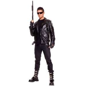  Lets Party By Music Legs Terminator Adult Costume / Black 