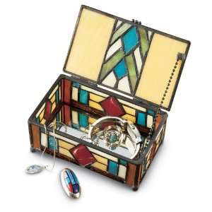  Handmade Tiffany style Jewelry Box