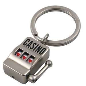  Slot Machine Key Ring With Moving Parts   Lever Spins 