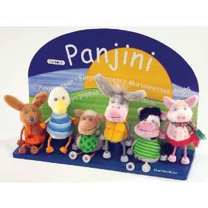 Panjini Farm Animal Finger Puppets Toys & Games