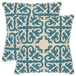  Caspar Decorative Pillows in Blue (Set of 2)