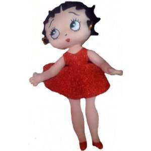   Wearing Red Shimmery Glittery Dress 15 Plush Doll Toy Toys & Games