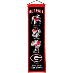  Georgia Bulldogs Heritage Banner