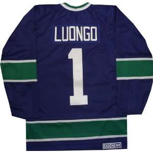   Roberto Luongo Vintage Throwback Blue Jersey