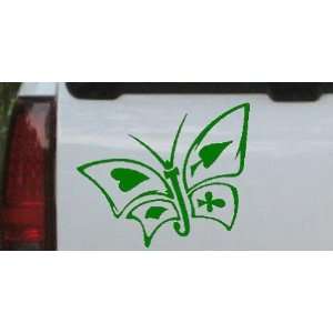  Tribal Poker Butterfly Butterflies Car Window Wall Laptop Decal 