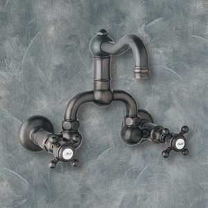   Bathroom Sink Faucets Wall Mount Bridge Lav Faucet