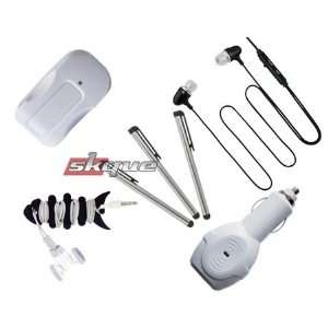   holder + usb charger adapters(wall + car ) and screen stylus pen for