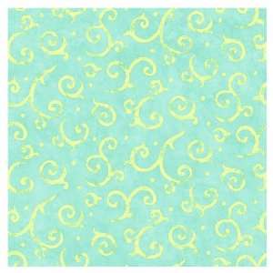  Sanitas Contemporary Blue Swirl Wallpaper CK062624