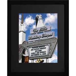  Mountain Wedding Chapel Custom Framed Print Sports 