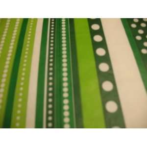  St Patricks day tablecloth 52 x 70 vinyl w/ flannel back 