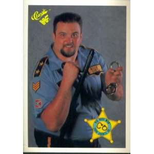   1990 Classic WWF Wrestling Card #103  Big Boss Man